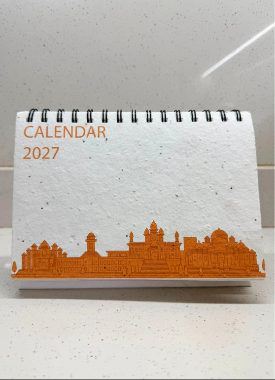 Indian Theme Calendar - Plantable Calendar