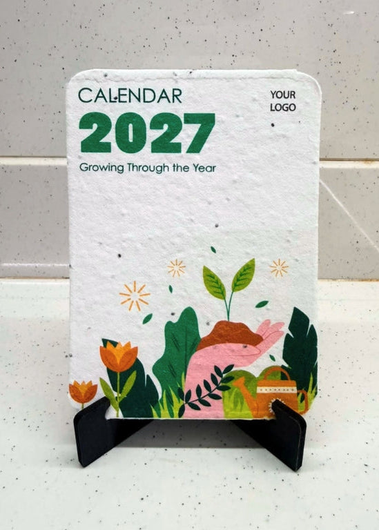 Growing Through the Year - Plantable Calendar (A6)