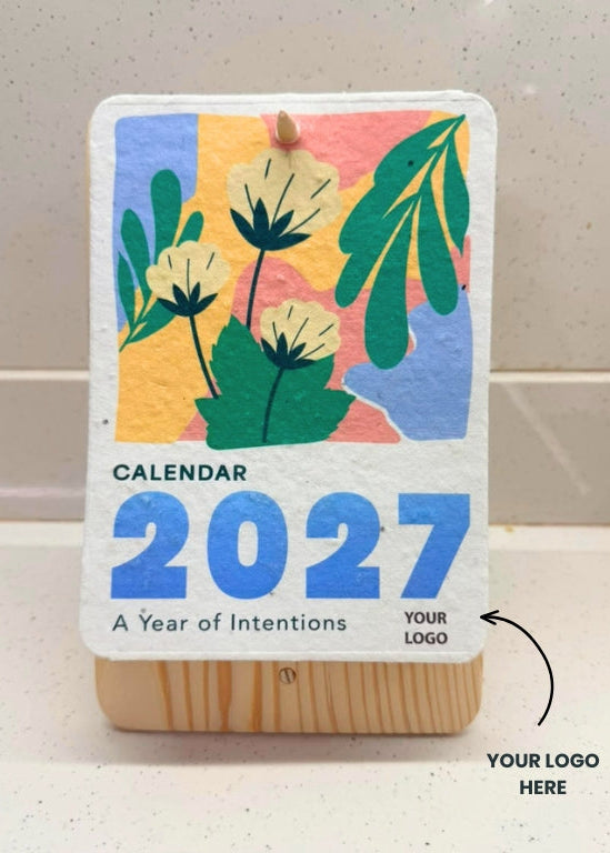 A Year Of Intensions Calendar - Plantable Calendar