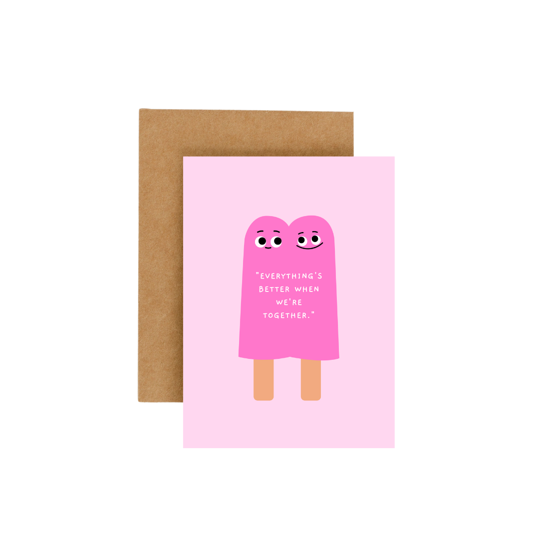 Everything Is Better When We Are Together Plantable Greeting Card