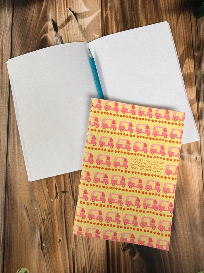 Rickshaw Tales Plantable Notebook