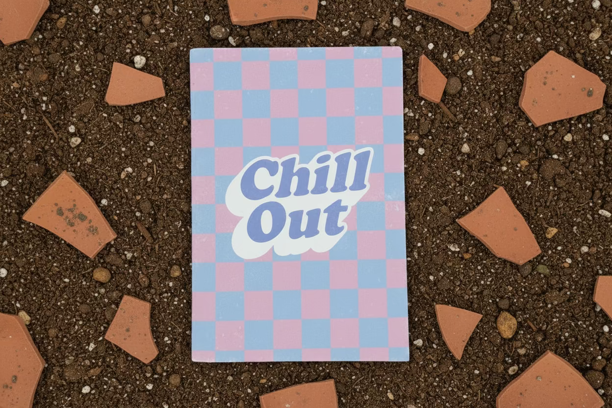 Chill Out Plantable Notebook