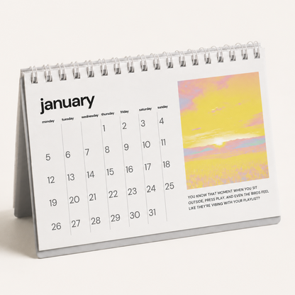 A Year of Tiny Joys - Plantable Calendar