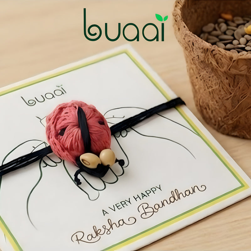 Plantable Ladybug Rakhi