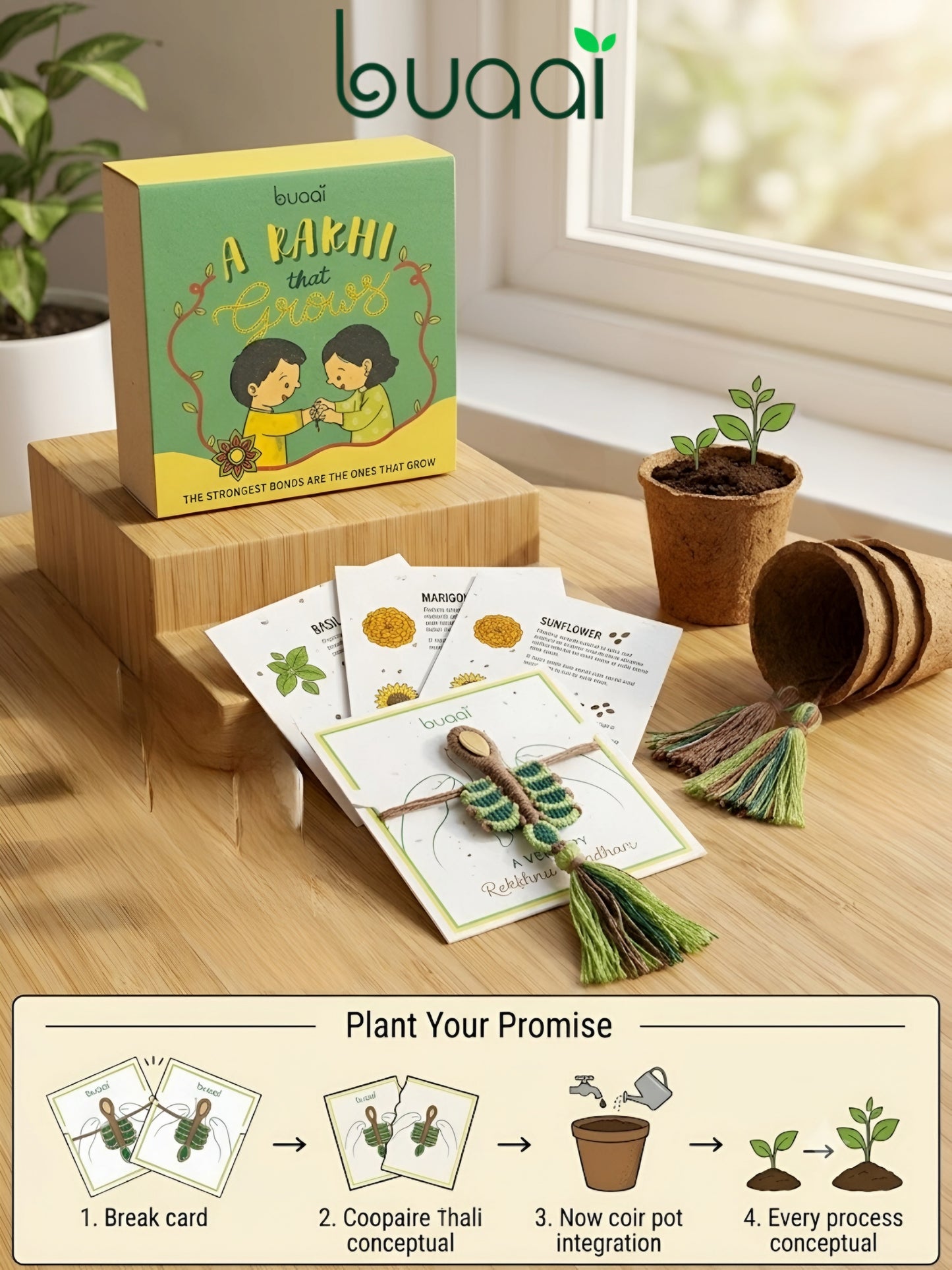 Plantable Tree Rakhi