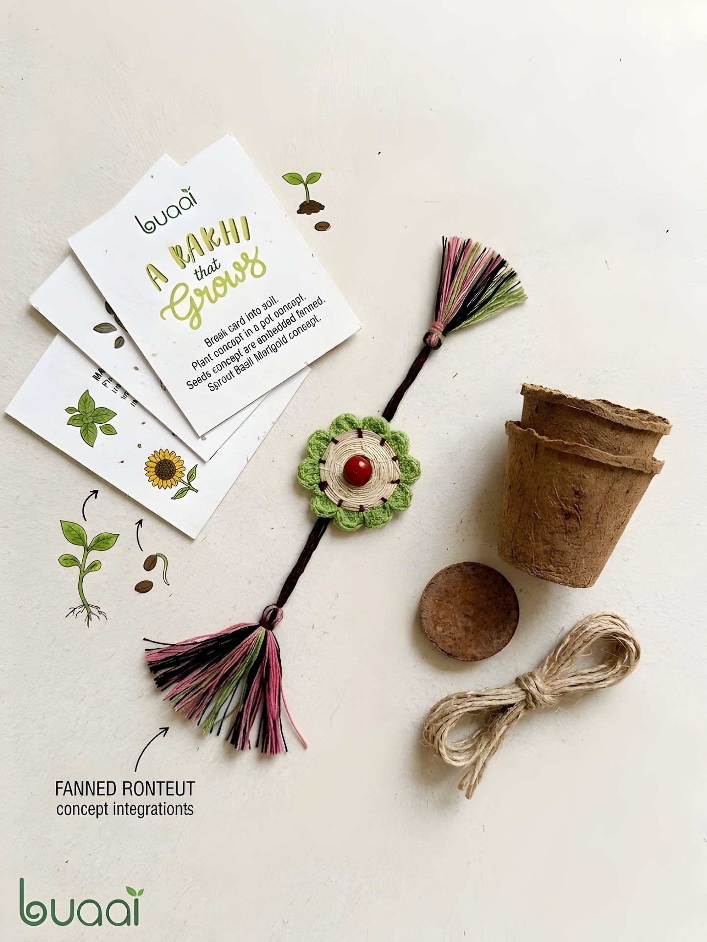 Plantable Flower Rakhi
