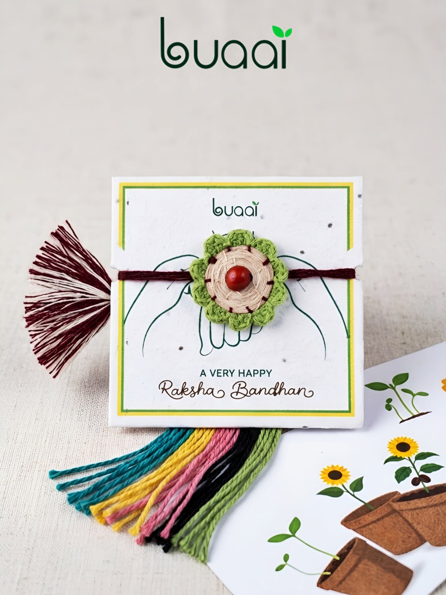 Plantable Flower Rakhi