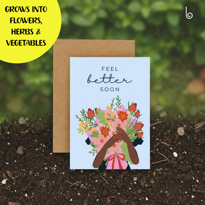 Plantable Greeting Card -2 (Set of 5)