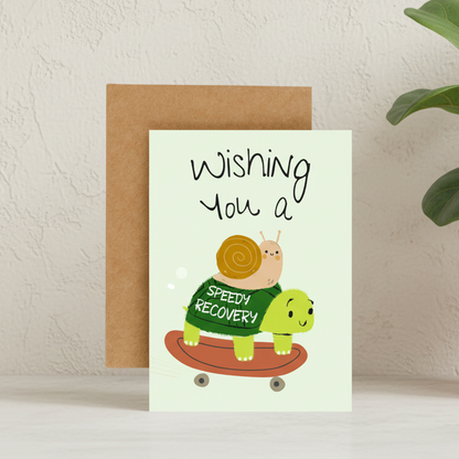 Wish You a Speedy Recovery Plantable Greeting Card