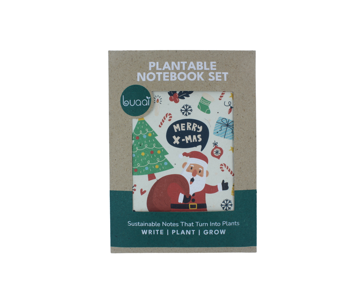 Santa Plantable Notebook set – Buaai
