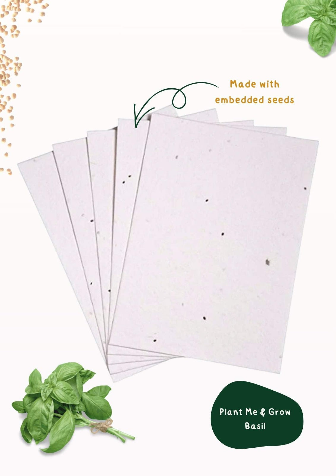 Basil Seed Paper