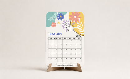 Floral Calendar — Plantable Calendar
